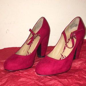 American Rag Cie red high heels